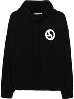 Acne Studios hoodie en coton à imprimé graphique - Noir - thumbnail