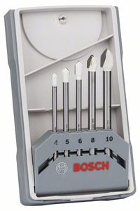 Bosch Accessoires 5-delige tegelborenset CYL-9 Ceramic 4,0; 5,0; 6,0; 8,0; 10,0 mm 5st - 2608587169