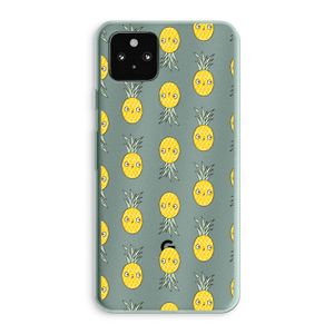 Ananas: Google Pixel 5a 5G Transparant Hoesje