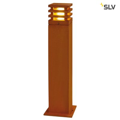 Buitenlamp staand RUSTY 70 cm E27 vierkant