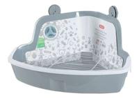 ZOLUX HOEKTOILET KNAAGDIER GRIJS