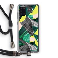 Fantasie jungle: Samsung Galaxy A31 Transparant Hoesje met koord