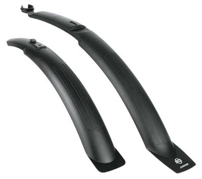 SKS Spatbordset 20/24 hightrek junior pvc zw