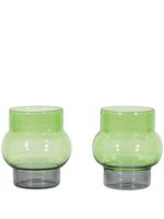 Tom Dixon lot de deux petits verres Bump - Vert - thumbnail