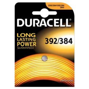 Duracell 392/384 huishoudelijke batterij Wegwerpbatterij Zilver-oxide (S)