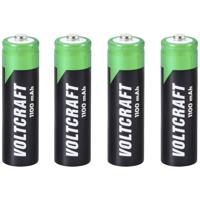 VOLTCRAFT HR06 Oplaadbare AA batterij (penlite) NiMH 1100 mAh 1.2 V 4 stuk(s) - thumbnail