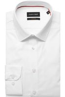 Jupiter Slim Fit Overhemd wit, Effen