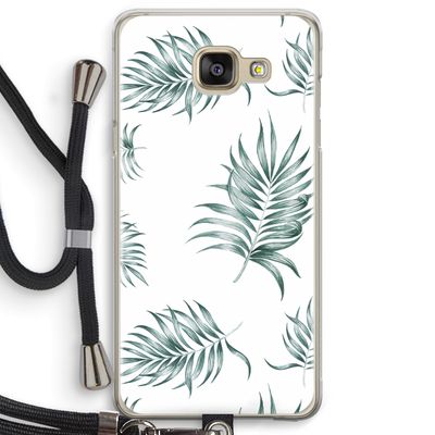 Simple leaves: Samsung Galaxy A5 (2016) Transparant Hoesje met koord