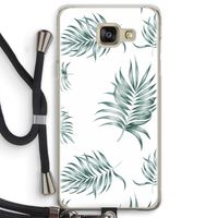 Simple leaves: Samsung Galaxy A5 (2016) Transparant Hoesje met koord