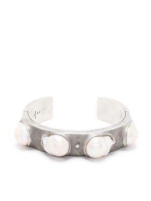 Parts of Four bracelet Sistema à perles - Argent