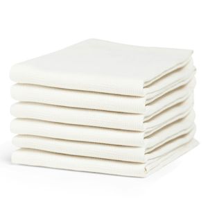 DDDDD Theedoek Checkmaid Off-White (6 stuks)