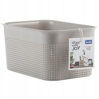 Rotho BRISEN Opbergmand 26.2x18x13 cm 4.5L Cappuccino
