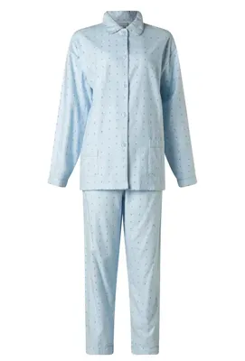Flanel dames pyjama - Panda - Warme 100% katoenen pyjama