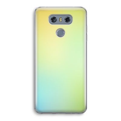 Minty mist pastel: LG G6 Transparant Hoesje