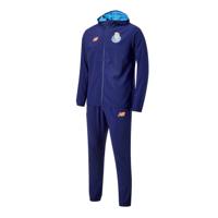 New Balance FC Porto Travel Trainingspak Full-Zip Hooded 2025-2026 Donkerblauw Oranje
