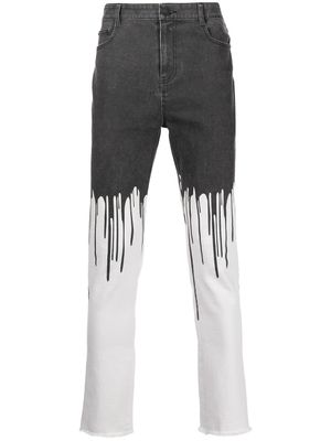 Haculla jean skinny Dripping à taille mi-haute - Blanc