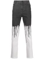 Haculla jean skinny Dripping à taille mi-haute - Blanc