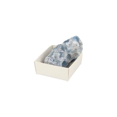 Ruwe Calciet Edelsteen Blauw ca. 4 cm