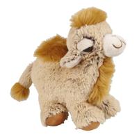 Ravensden Pluche knuffel dieren - Kameel/dromedaris - 18 cm - knuffel