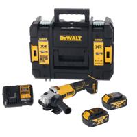DeWALT DCG407M2T Accu haakse slijper 18V XR 4.0Ah in TSTAK
