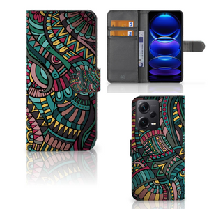 Xiaomi Poco X5 Pro | Note 12 Pro 5G Telefoon Hoesje Aztec