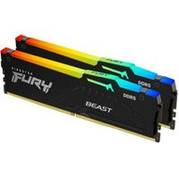 Kingston Technology FURY Beast RGB geheugenmodule 64 GB 2 x 32 GB DDR5 6000 MHz - thumbnail