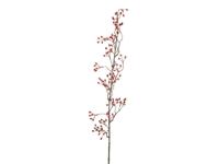 Kunsttak rosehip mini vine red, 105 cm - Hortus
