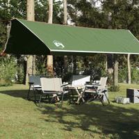 VidaXL Kampeerluifel waterdicht 500x294 cm groen