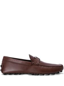 Tod's Gommino leather loafers - Marron