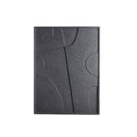 Light&living Wandornament 80x8x60 cm COLINO hout mat zwart