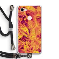 Eternal Fire: Pixel 3 XL Transparant Hoesje met koord