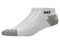 Caterpillar 3 paar heren sokken (39-42, Wit)