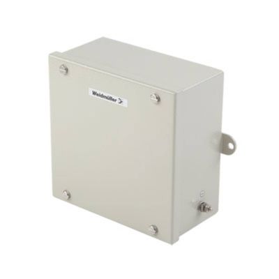 Weidmüller KLIPPON STB 4 MS HT Installatiebehuizing 250 x 250 x 120 Plaatstaal Kiezel-grijs 1 stuk(s) Piece