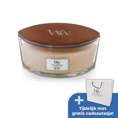 WW White Honey Ellipse Candle
