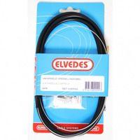 Elvedes Versnellingskabelset 1700 / 2250 mm universeel sturmey archer verzinkt - zwart (op kaart)