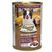 Stuzzy Monoprotein everzwijn nat hondenvoer 400 gr. 4 dozen (24 x 400 g) - thumbnail