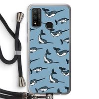 Narwhal: Huawei P Smart (2020) Transparant Hoesje met koord