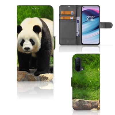 OnePlus Nord CE 5G | Telefoonhoesje | Met pasjeshouder | Panda