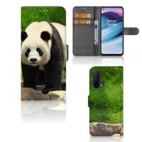 OnePlus Nord CE 5G | Telefoonhoesje | Met pasjeshouder | Panda