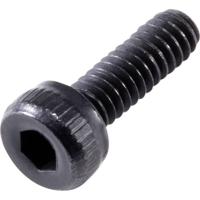 TOOLCRAFT M2 x 6mm TO-5661774 Cilinderschroeven M2 6 mm Binnenzeskant (inbus) DIN 912 Staal 100 stuk(s)