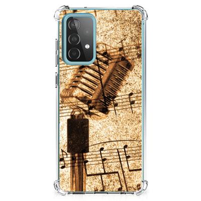 Samsung Galaxy A52 4G/5G Anti-shock Hoesje met foto Bladmuziek Samsung Galaxy A52 4G/5G Anti-shock Hoesje met foto Bladmuziek