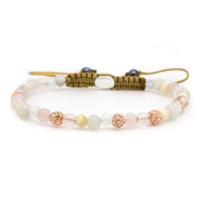 Karma Armband Spiral Femm Rosé Crystal