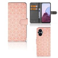 OPPO Reno 8 Lite | OnePlus Nord N20 | Telefoon Hoesje | Pattern Orange