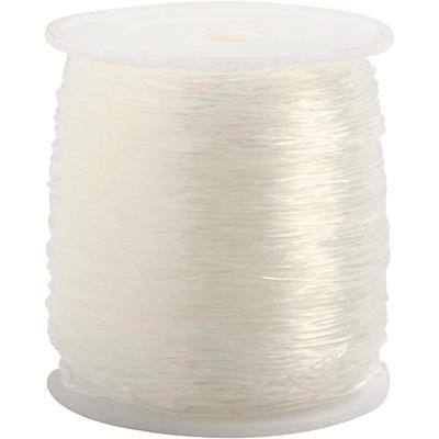 Creativ Company Elastisch koord, rond, dikte 0,8 mm, 100 m/ 1 rol