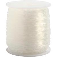 Creativ Company Elastisch koord, rond, dikte 0,8 mm, 100 m/ 1 rol