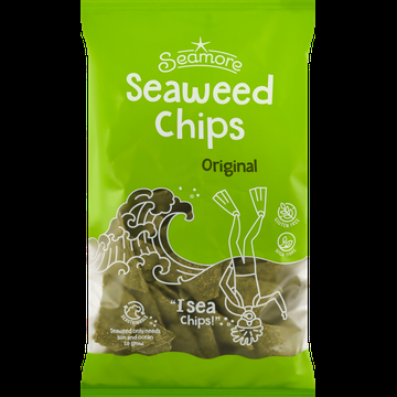 Seamore Seaweed Chips Original 135 g bij Jumbo