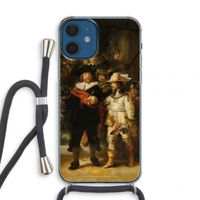 De Nachtwacht: iPhone 12 mini Transparant Hoesje met koord