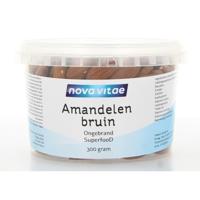 Nova Vitae Amandelen bruin ongebrand 300 Gram