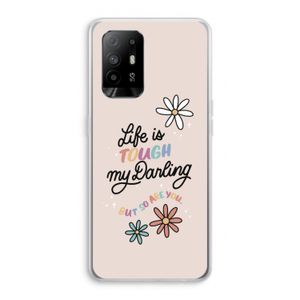 Tough Life: Oppo A94 5G Transparant Hoesje