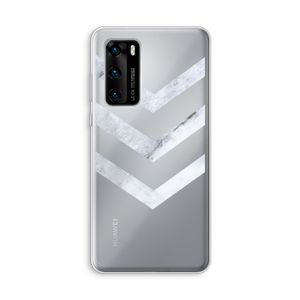 Marmeren pijlen: Huawei P40 Transparant Hoesje